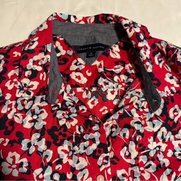 (M) TOMMY HILFIGER Sleeveless Button Down Top - Picture 3 of 8